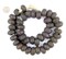 The Bead Chest Brown Bone Beads - Full Strand of Fair Trade African Beads (Ring, Brown)